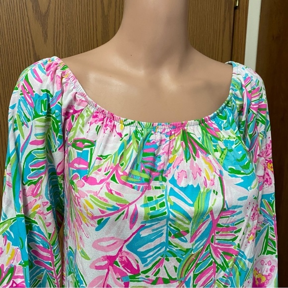 Lilly Pulitzer LANA SKORT ROMPER Lily of the Jungle Size Small - Picture 5 of 7